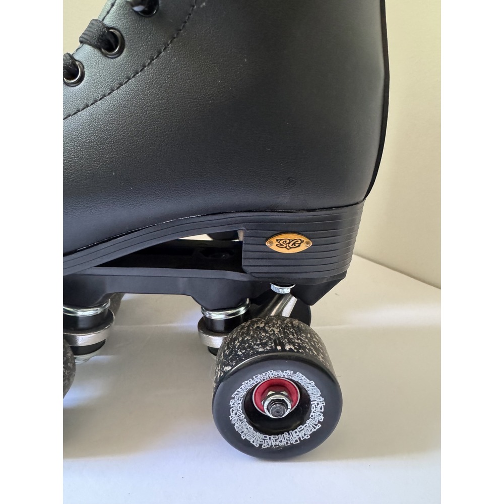 Sure-Grip International Black Quad Roller Skates Size US 5 EU 37 UK 4 High Top - Picture 2 of 7